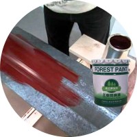 1k Glossy Weather Resistant Acrylic Enamel Paint For Metal Roof/iron Sheet