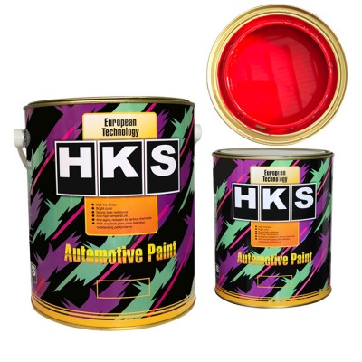 Acrylic Car Paint Manufacturer Fast Dry Good Coverage Shiny Auto Refinish Paint Bright Red 2K Auto Car Acrylic Paint Metallic Colors Acrylic Paint Price